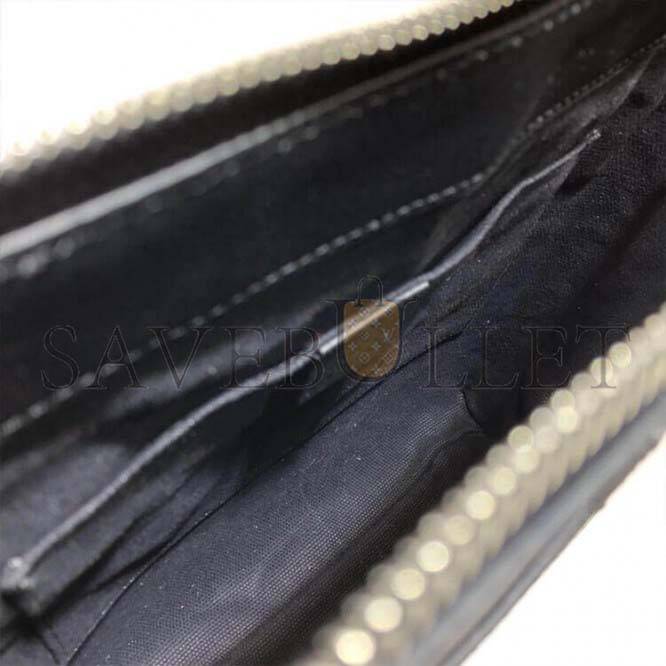 G*u*i black small messenger bag 523599 (23.5*21*4.5cm)